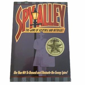 NWT SEALED SPY ALLEY BOARD GAME 8 - ADULT 2-6 PLAYERS NEW